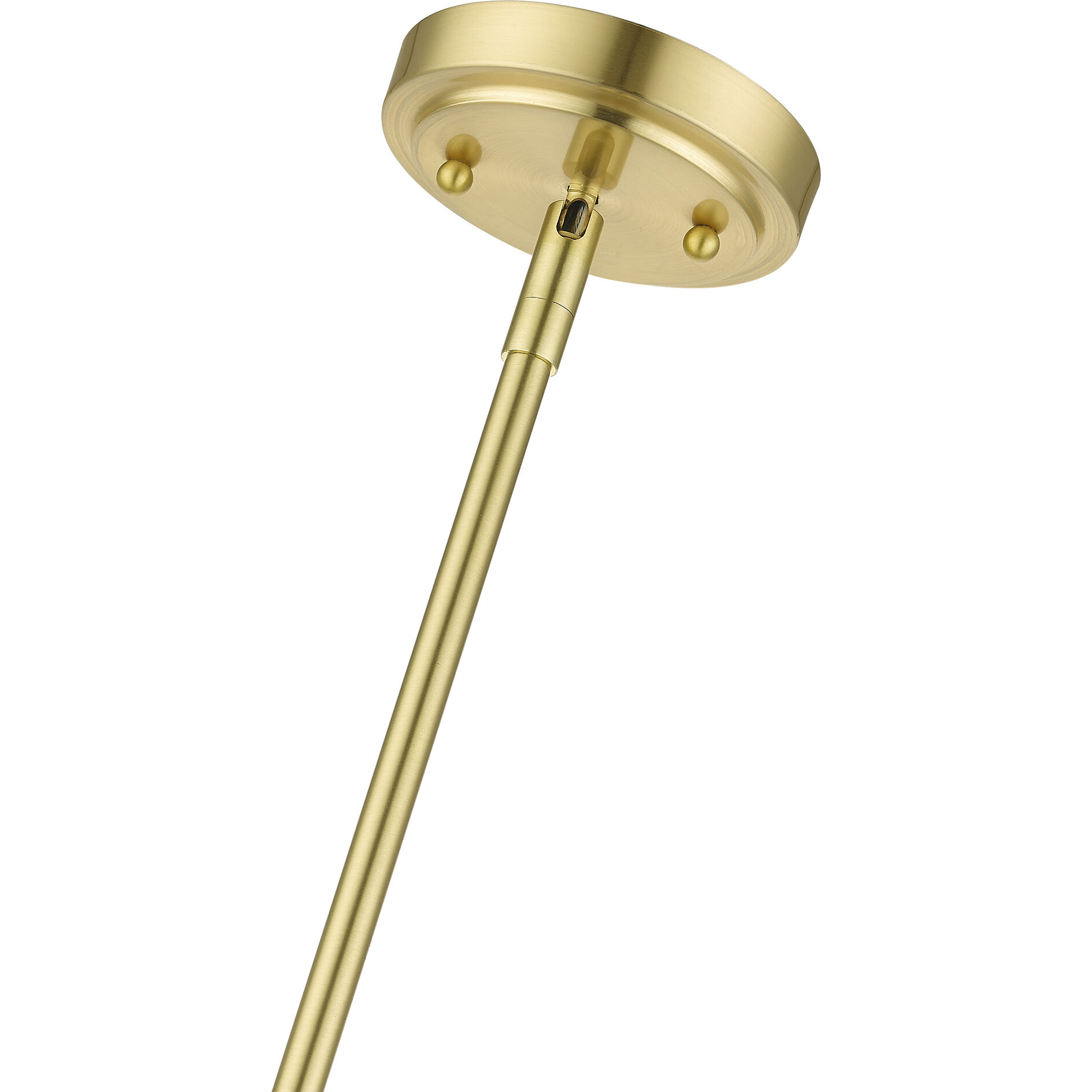 Quincy 1 Light 4.75 inch Satin Brass Mini Pendant Ceiling Light