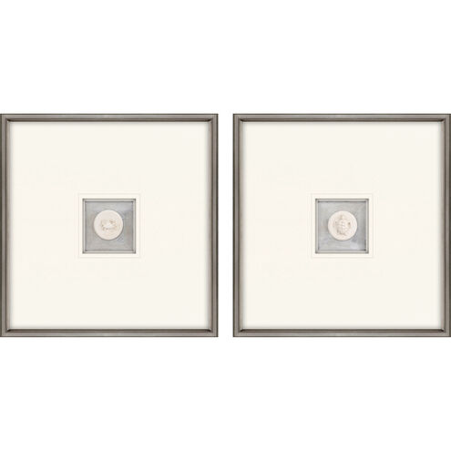 Animals Collection White Framed Art