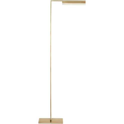 Kelly by Kelly Wearstler Linea 42.3 inch 8.50 watt Hand Rubbed Antique Brass Floor Lamp Portable Light