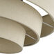 Bellingham 4 Light 21 inch Bronze Extra Large Semi-Flush Ceiling Light, Extra Large
