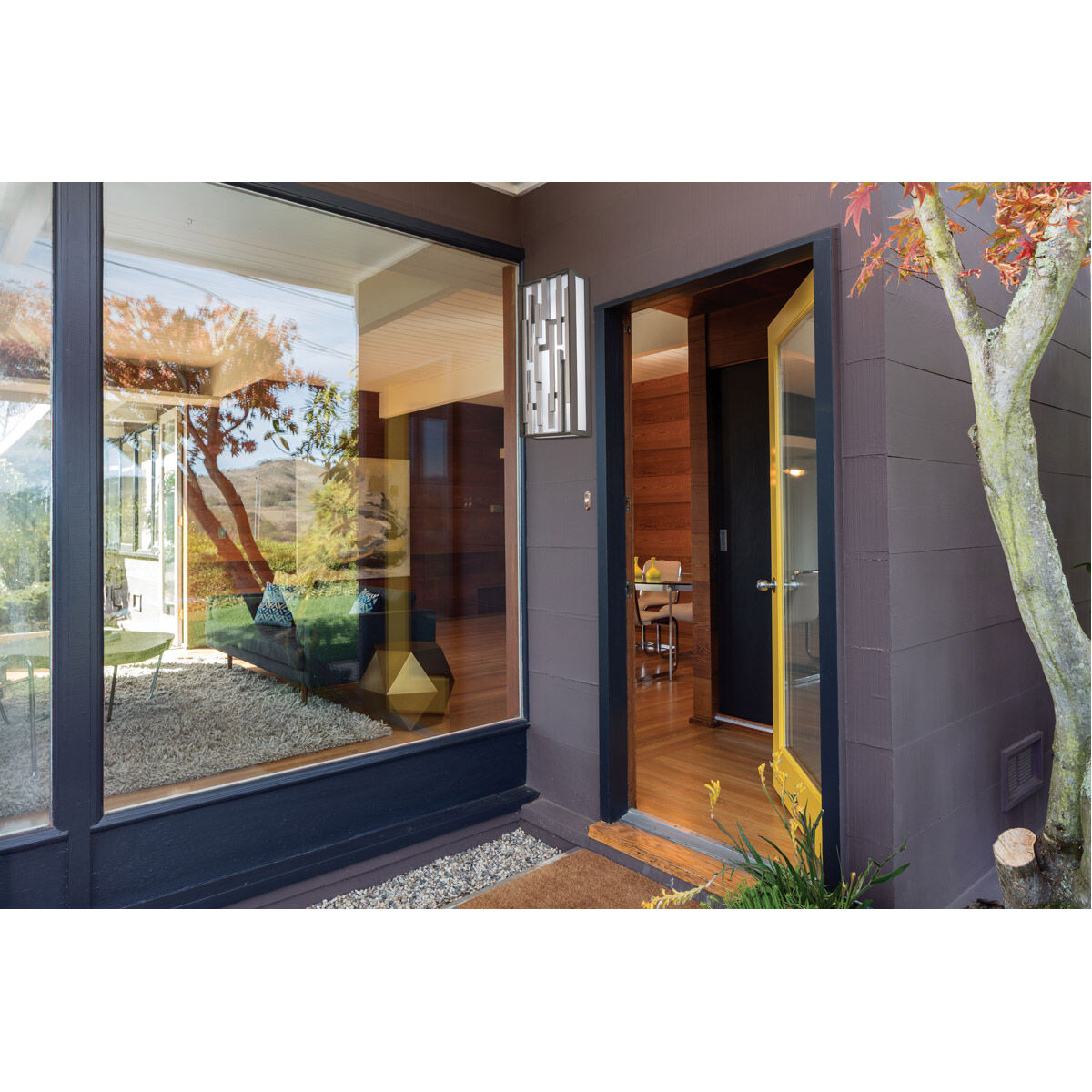 Bars LED 17 inch Bronze W/Silver Pocket Lantern, Outdoor