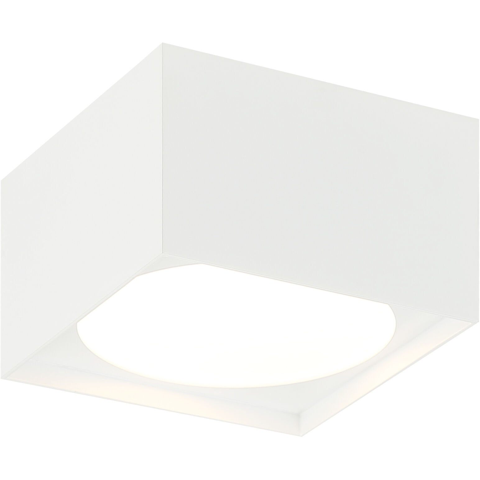 Caravon LED 5.5 inch White Flush Mount Ceiling Light