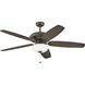 Caps Kit Metallic Matte Bronze Fan Accessory