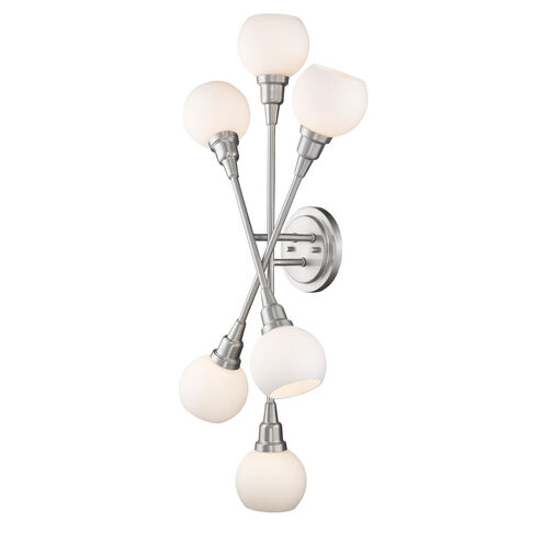 Tian LED 15 inch Brushed Nickel Wall Sconce Wall Light