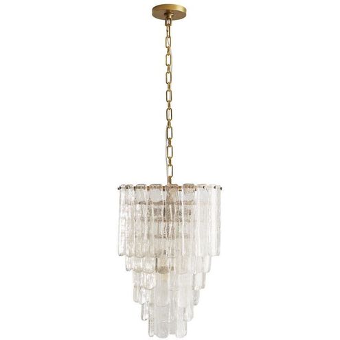 Larie 3 Light 15 inch Clear Chandelier Ceiling Light