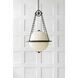 Chapman & Myers Modern Globe 2 Light 24.25 inch Bronze Globe Lantern Pendant Ceiling Light