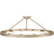 Castile 12 Light 40 inch French Gold Semi-Flush Mount Ceiling Light