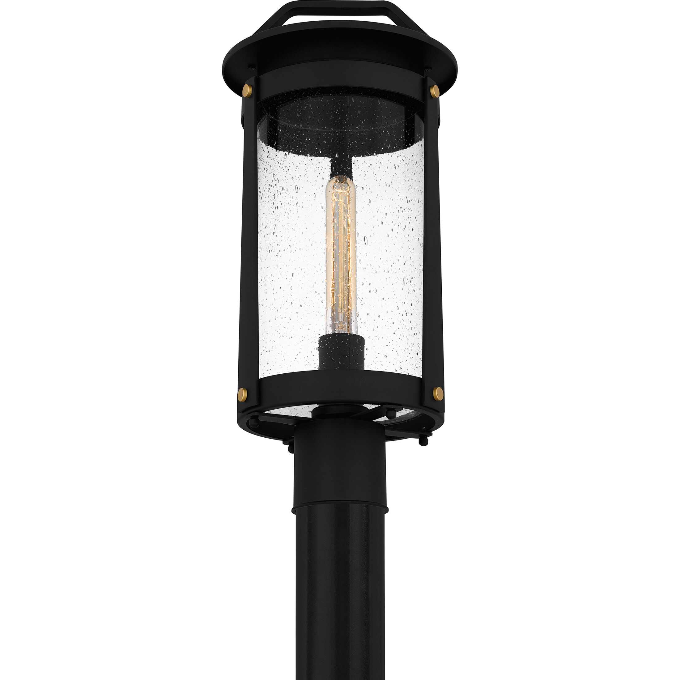 Clifton 1 Light 20 inch Earth Black Outdoor Post Lantern