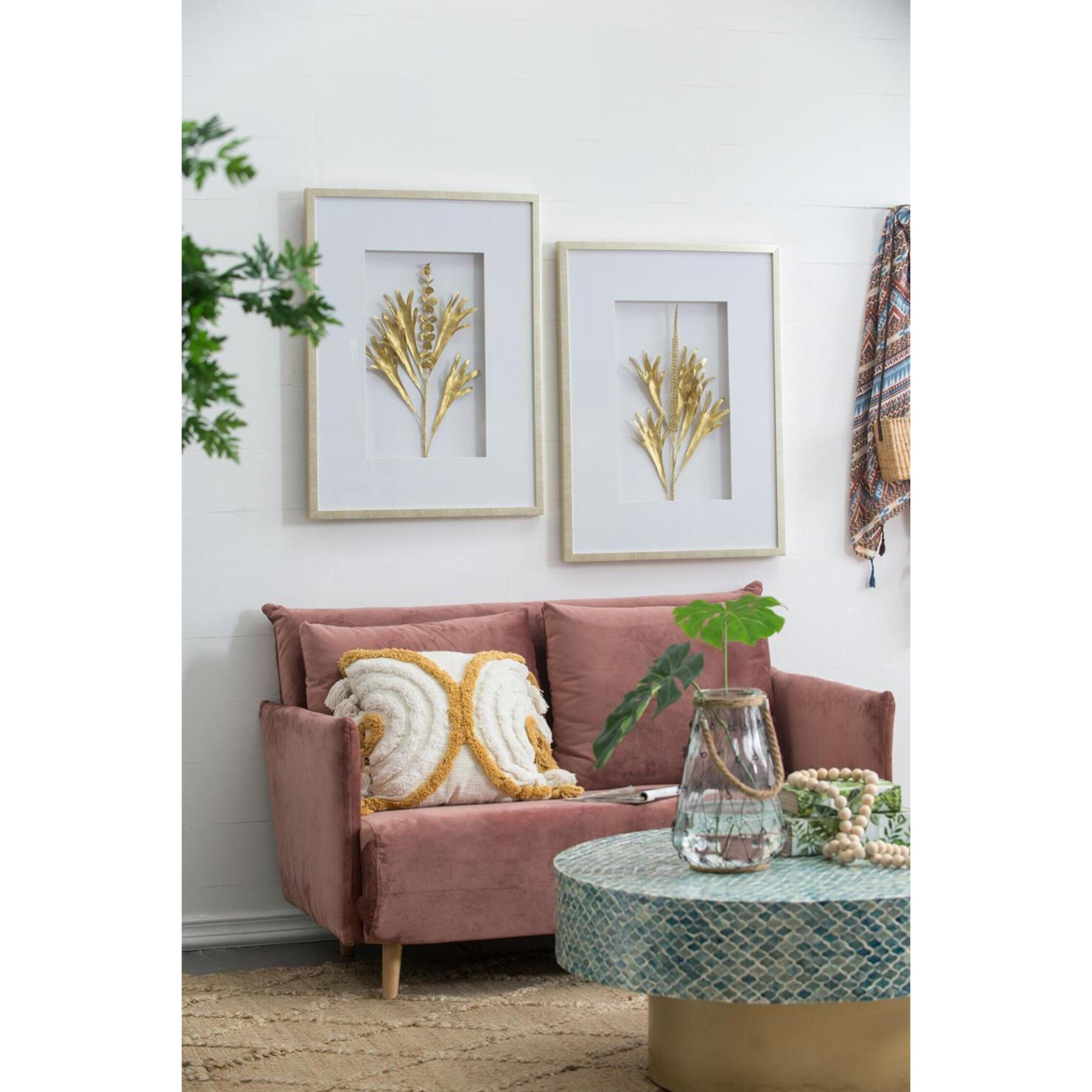 Botanical Gold Wall Art