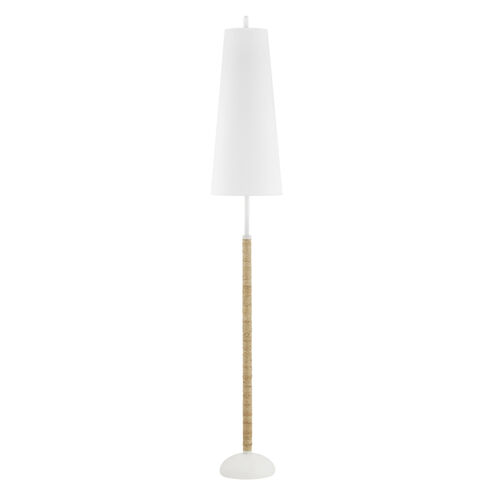Mariana 70 inch 60.00 watt Textured White Floor Lamp Portable Light