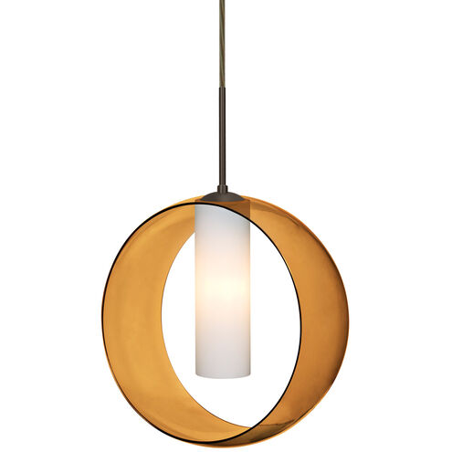 Plato LED Bronze Cord Pendant Ceiling Light