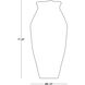 Freddie 17.25 inch Vase