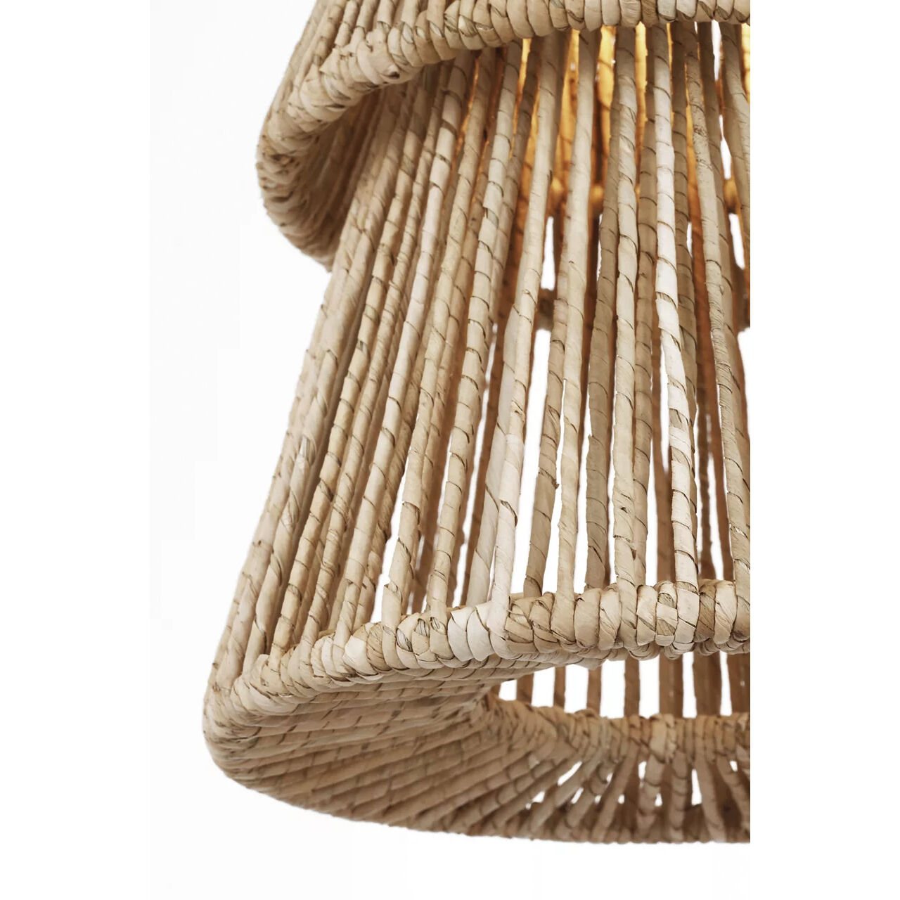 Chapman & Myers Antigua LED 11 inch Antique-Burnished Brass and Natural Abaca Pendant Ceiling Light