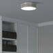 Ahoy LED 13 inch Antique Polished Nickel Flush Mount Ceiling Light