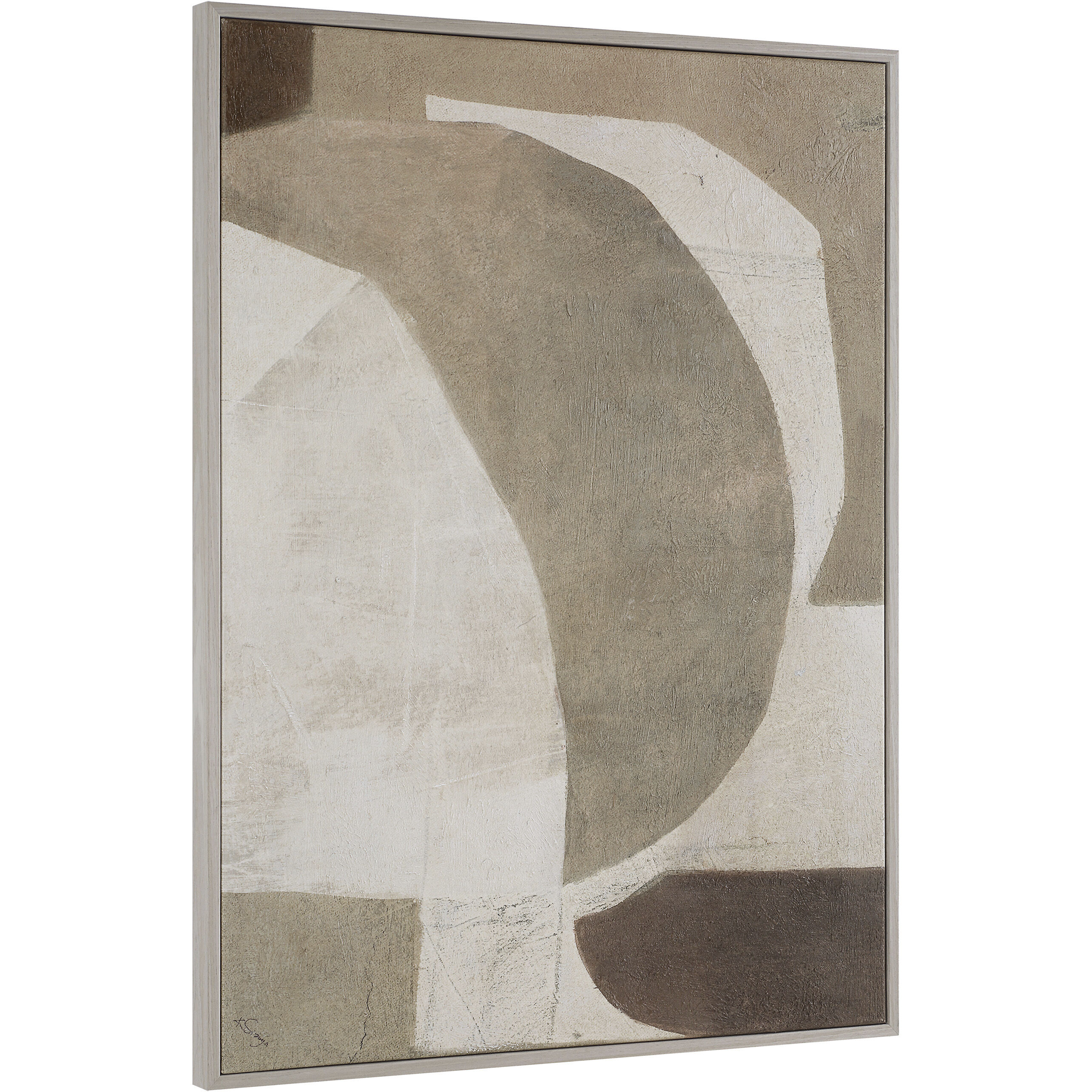 Alcea Canvas Art, Set of 2