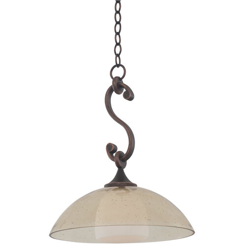 Arroyo 1 Light 15 inch Antique Copper Pendant Ceiling Light