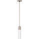 Light Rain LED 4.88 inch Brushed Nickel Mini Pendant Ceiling Light