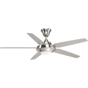 Modena 54 inch Brushed Nickel with 0 Blades Ceiling Fan