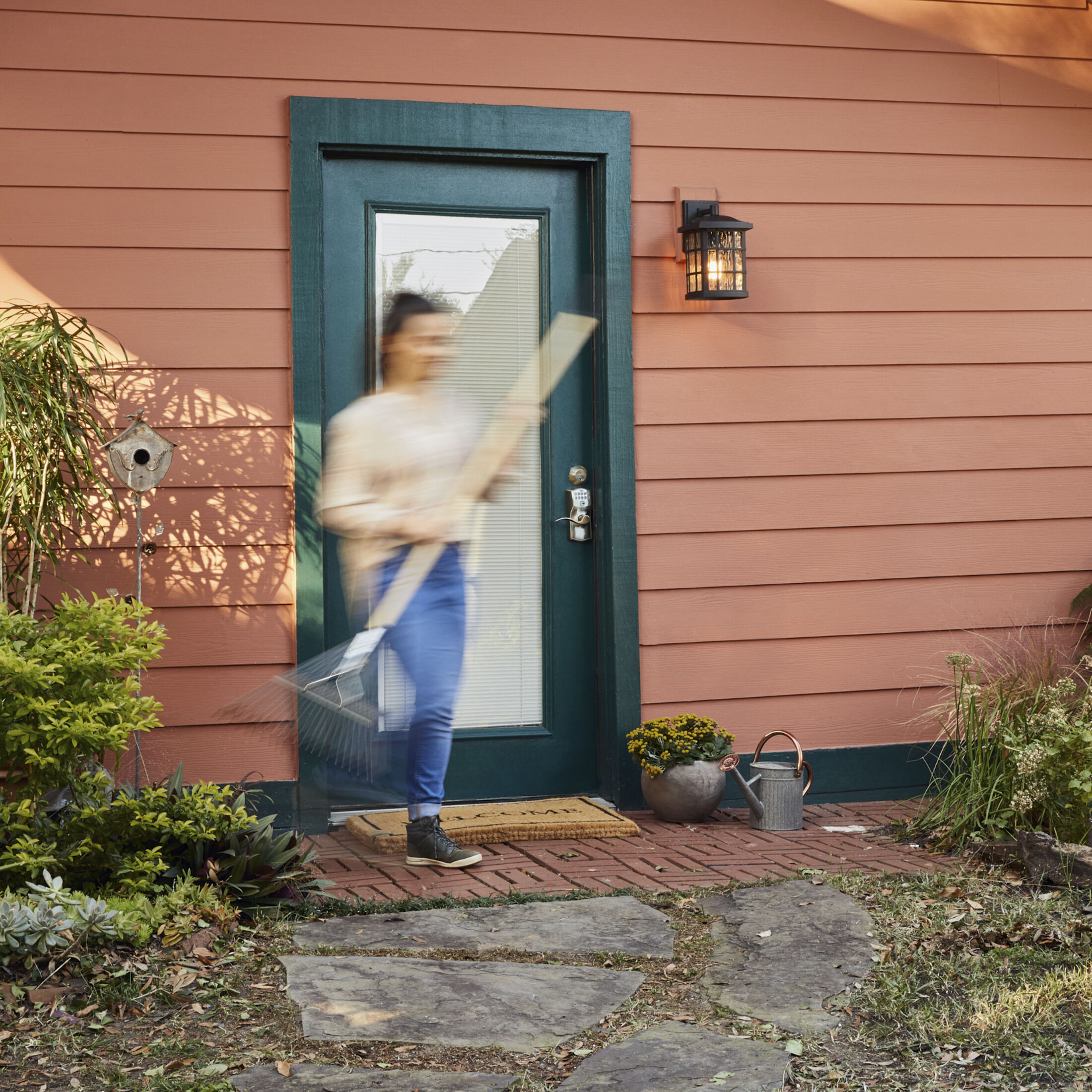 Stonington 1 Light 10.5 inch Mystic Black Outdoor Wall