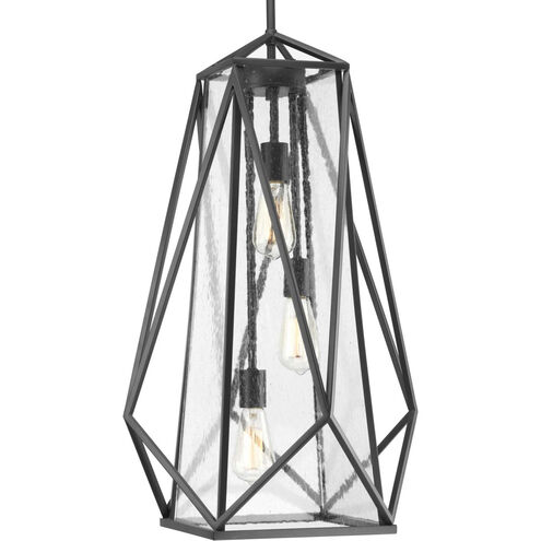 Marque 3 Light 18 inch Graphite Foyer Pendant Ceiling Light, Design Series