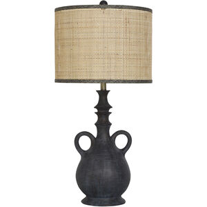 Cameron 32.75 inch 100.00 watt Boho Brownwood Table Lamp Portable Light