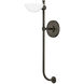 Merit 1 Light 5 inch Black Oxide Sconce Wall Light