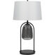 Midtown 31 inch 100.00 watt Matte Black Table Lamp Portable Light