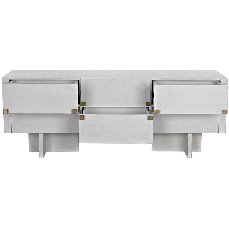 Amidala 80 X 23 inch White Wash Sideboard