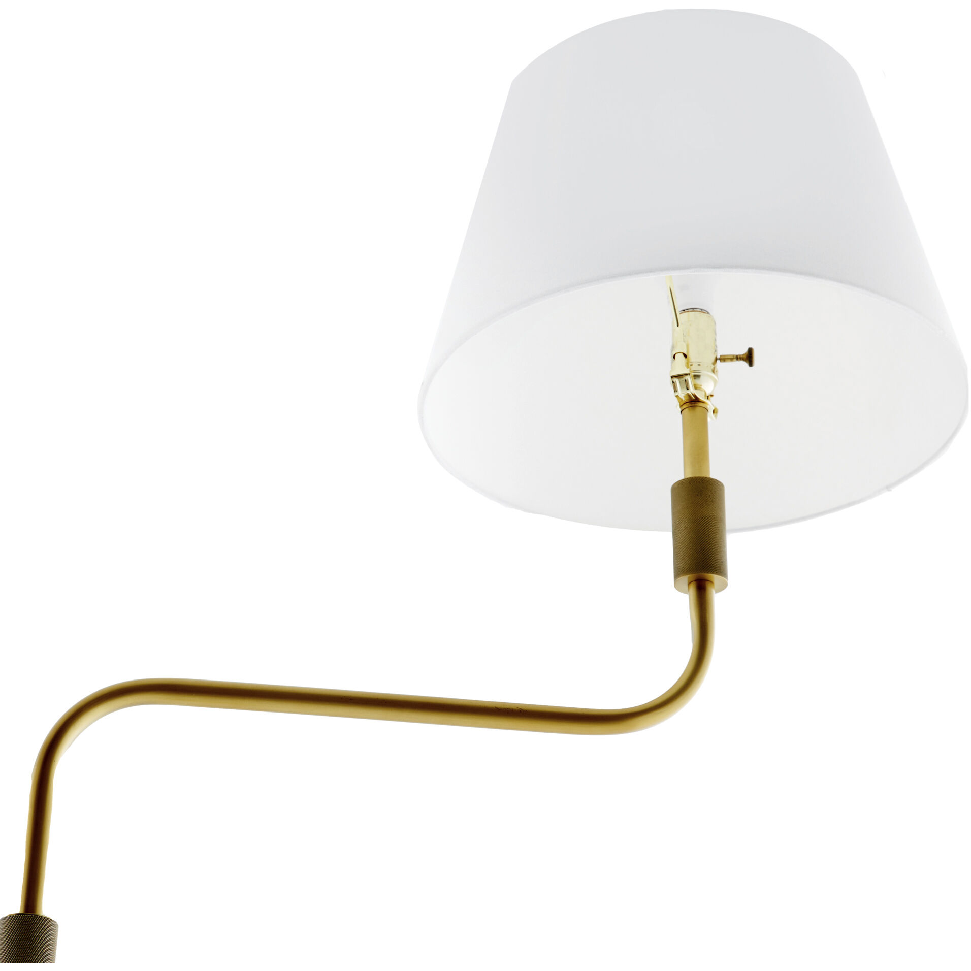 Simpson 70 inch 100 watt Antique Brass Floor Lamp Portable Light