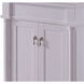 Lexington 24 X 21 X 35 inch Antique White with White Marble Vanity Set