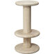Rye 30 inch White Bleach Barstool