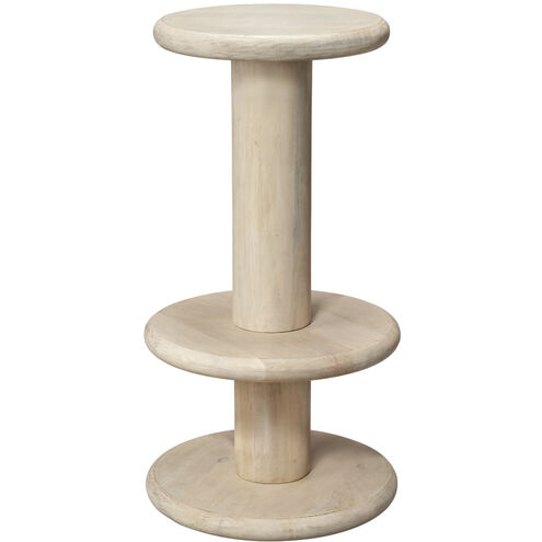 Rye 30 inch White Bleach Barstool