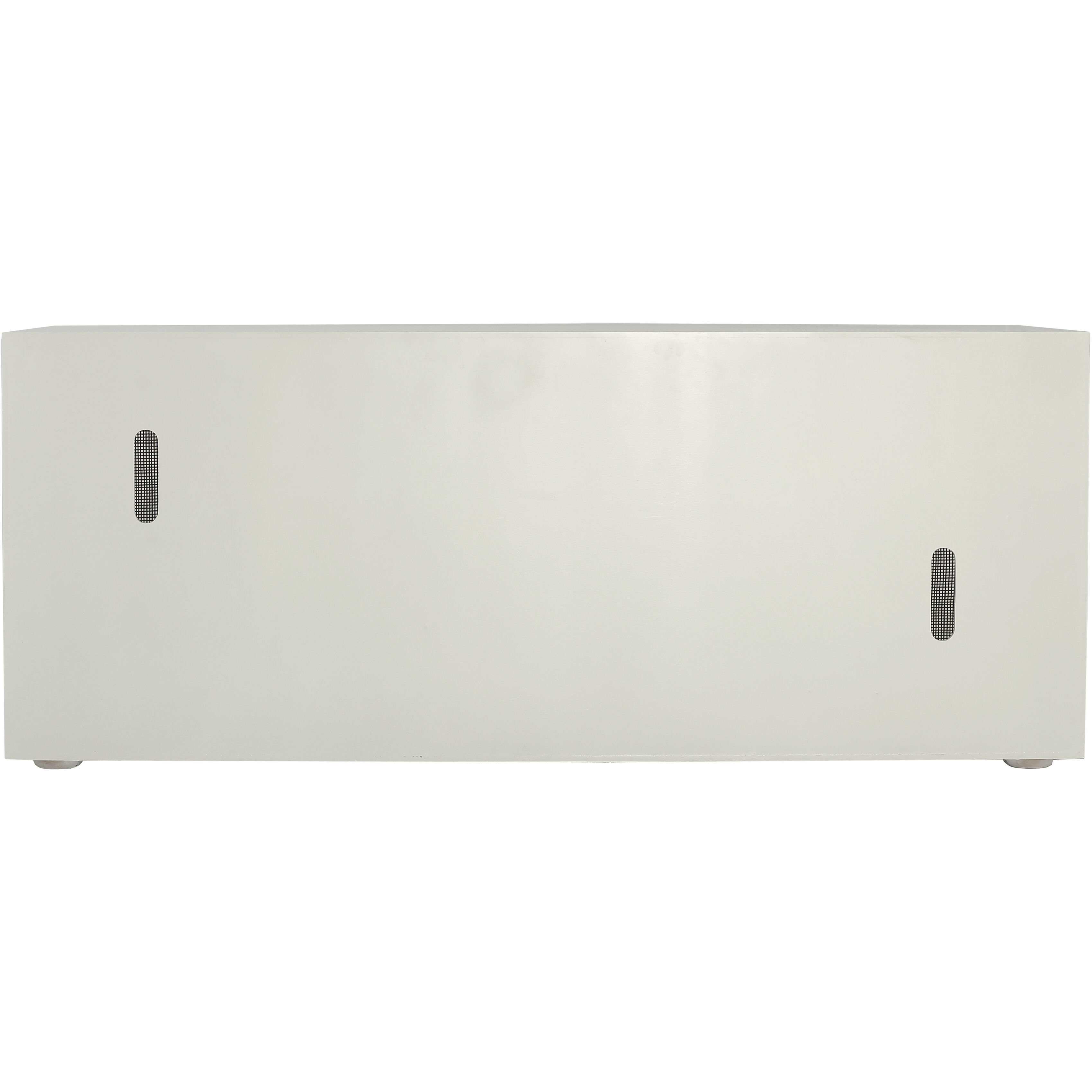 Clearwater Shoji White with Natural and Clear Credenza