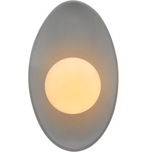 Ambiance LED 7.5 inch Gloss Grey Wall Sconce Wall Light