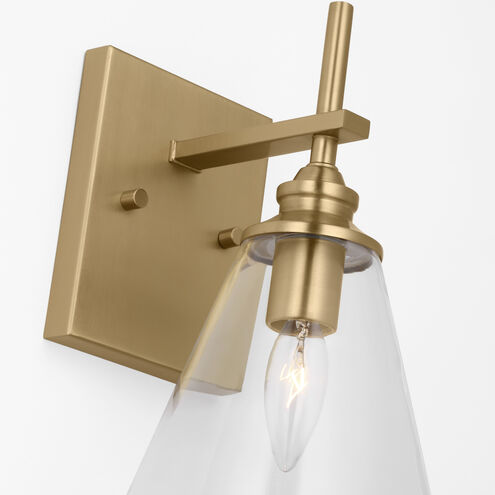Ruben 1 Light 6.25 inch Satin Brass Wall Bath Fixture Wall Light