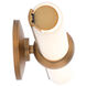 Juliet LED 27 inch Aged Brass Bath Vanity & Wall Light, dweLED