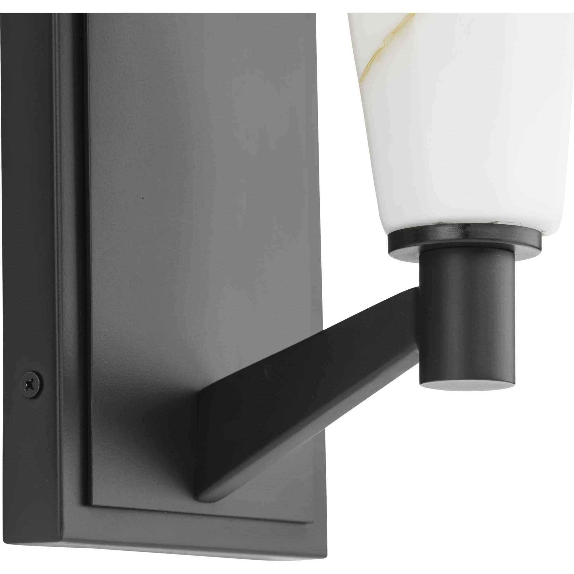 Tosca 1 Light 6 inch Matte Black Wall Bracket Wall Light, Design Series
