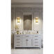 Carnaby 2 Light 8 inch Modern Gold Wall Sconce Wall Light