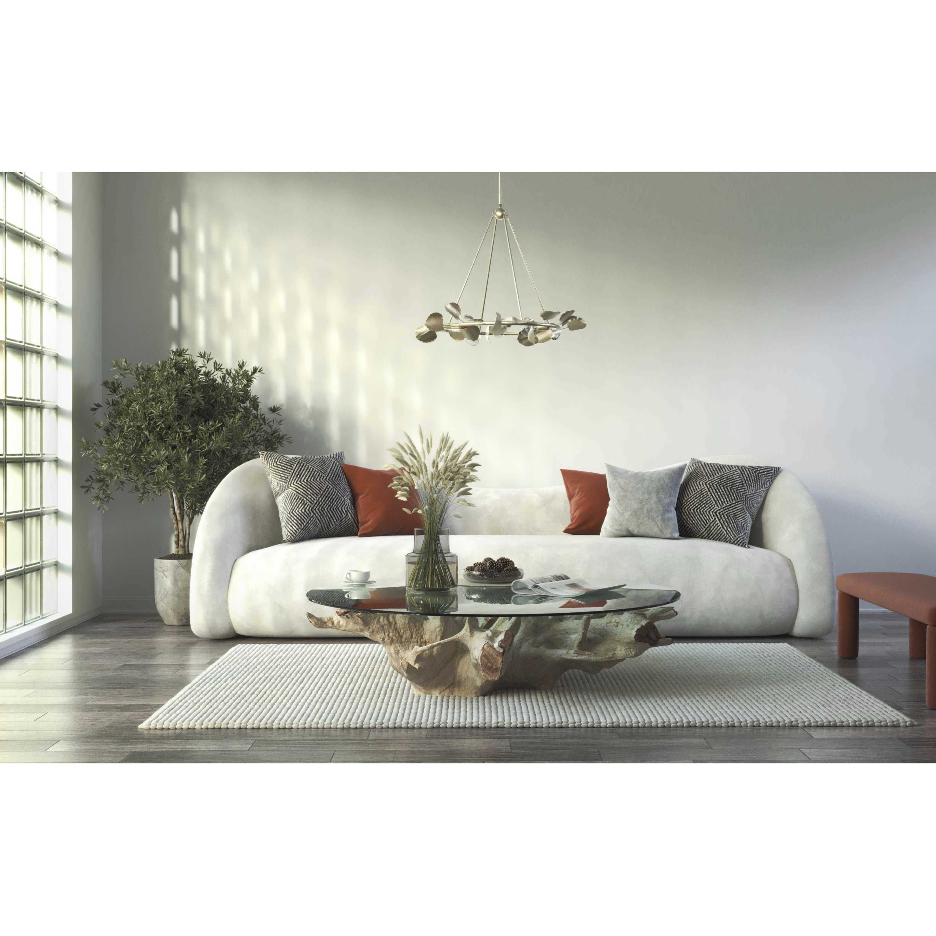 Laurel 6 Light 28 inch Gilded Silver Chandelier Ceiling Light, Design Series