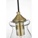 Destry 3 Light 19 inch Satin Gold Pendant Ceiling Light