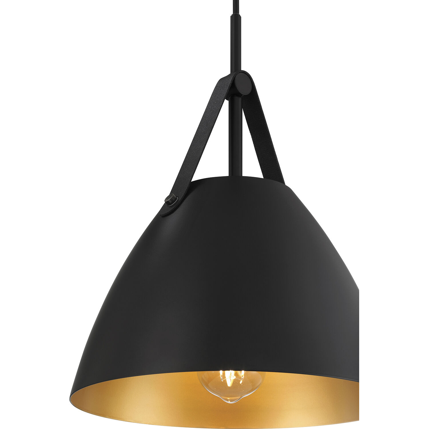 Tanner LED 10.75 inch Matte Black Pendant Ceiling Light