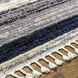 Casablanca Shag 108 X 79 inch Black Rug, Rectangle