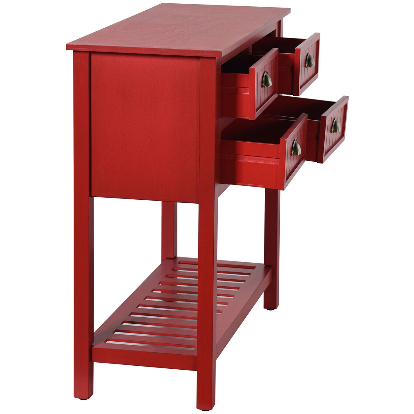 Tipton 32 X 14 inch Antique Red Console Table