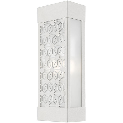 Berkeley 2 Light 17 inch Brushed Nickel Outdoor Sconce