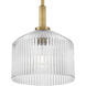 Lisette 1 Light 9 inch Lacquered Brass Pendant Ceiling Light