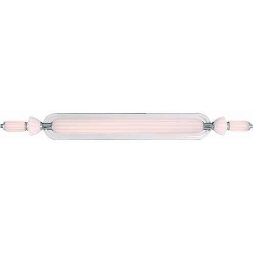 Lansdowne 1 Light 39 inch Polished Nickel Vanity Light Wall Light
