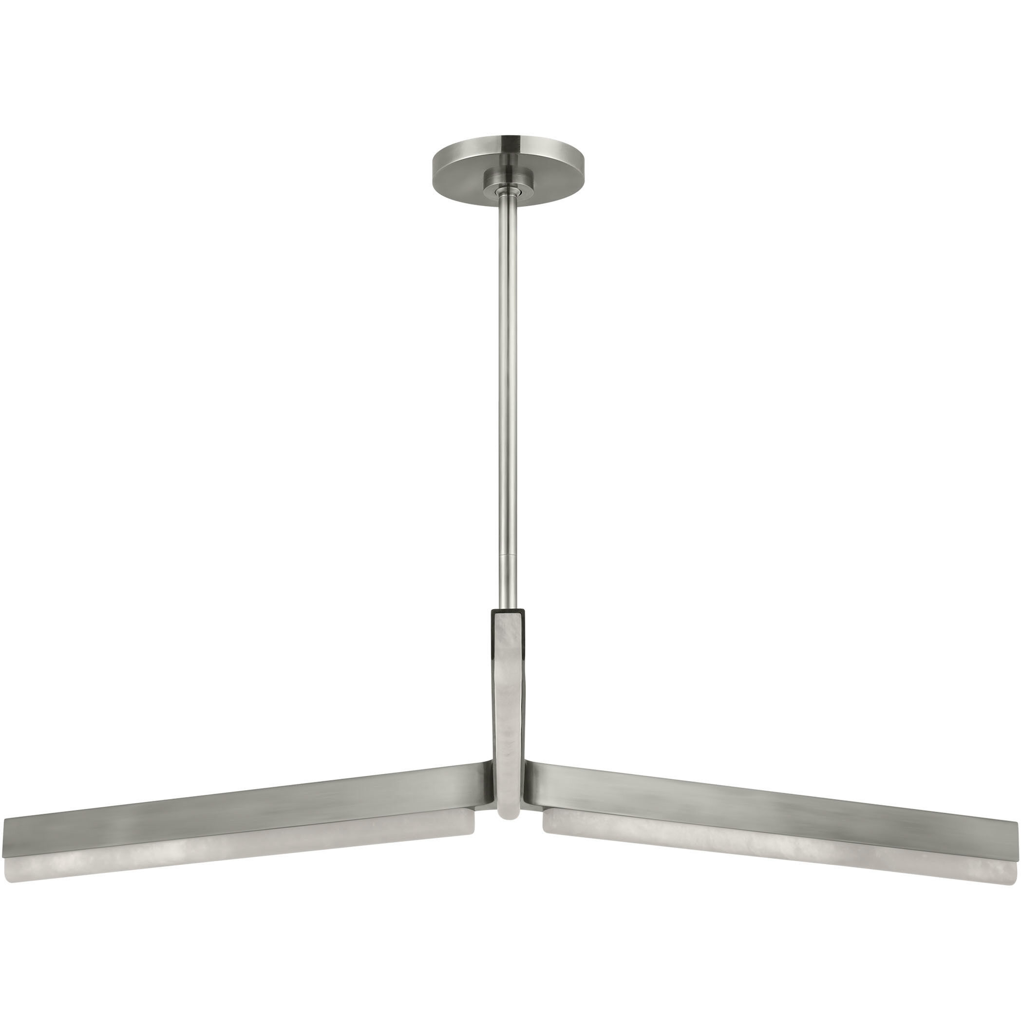 Kelly by Kelly Wearstler Linea LED 42 inch Antique Nickel Chandelier Ceiling Light