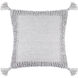 Alaric 20 X 20 inch Light Gray Accent Pillow
