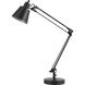 Udbina 27 inch 60 watt Dark Bronze Table Lamp Portable Light, Adjustable Arms