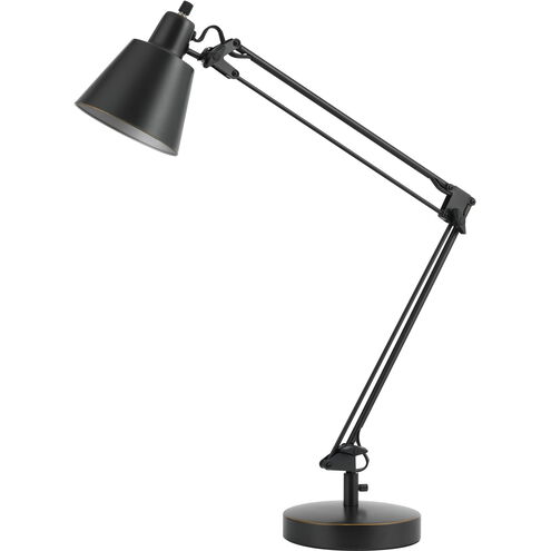Udbina 27 inch 60 watt Dark Bronze Table Lamp Portable Light, Adjustable Arms